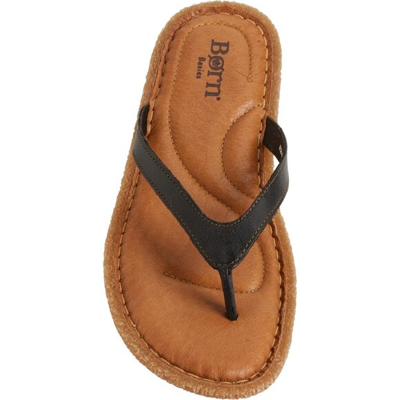 NEW  Born Maite Flip-Flops  Leather  257 2S7 - Picture 2 of 7